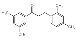 3',5'-DIMETHYL-3-(2,4-DIMETHYLPHENYL)PROPIOPHENONE Structure