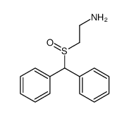 2-benzhydrylsulfinylethanamine结构式