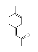 1-(4-methylcyclohex-3-en-1-ylidene)propan-2-one Structure