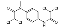 2,2-dichloro-N-[4-[(2,2-dichloroacetyl)-methylamino]phenyl]acetamide Structure