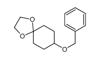 8-(benzyloxy)-1,4-dioxaspiro[4.5]decane Structure