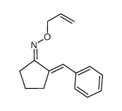 Z,E-2-benzylidenecyclopentanone O-allyloxime结构式