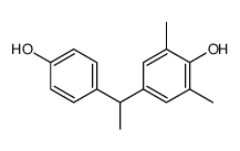 4-[1-(4-hydroxyphenyl)ethyl]-2,6-dimethylphenol结构式