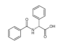 (R)-2-BENZAMIDO-2-PHENYLACETIC ACID Structure