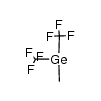 methylbis(trifluoromethyl)germane Structure