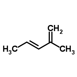 (3E)-2-Methyl-1,3-pentadiene Structure