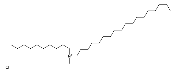 decyl-dimethyl-octadecylazanium,chloride Structure