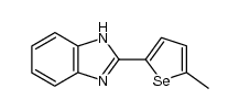 2-(5'-methyl-2'-selenienyl)benzimidazole Structure