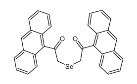 2,2'-selenobis(1-(anthracen-9-yl)ethan-1-one) Structure