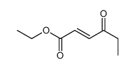 ethyl 4-oxohex-2-enoate Structure