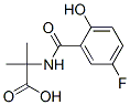 Alanine,N-(5-fluoro-2-hydroxybenzoyl)-2-methyl- picture