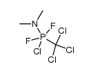 chloro(dimethylamino)difluoro(trichloromethyl)phosphorane Structure