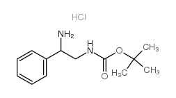 (2-氨基-2-苯基-乙基)-氨基甲酸叔丁酯盐酸盐图片