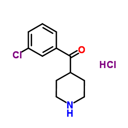 4-(3-氯苯甲酰基)哌啶盐酸盐图片