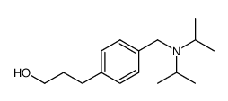 3-(4-((diisopropylamino)methyl)phenyl)propan-1-ol Structure