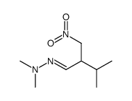 1,1-dimethyl-2-(3-methyl-2-(nitromethyl)butylidene)hydrazine Structure