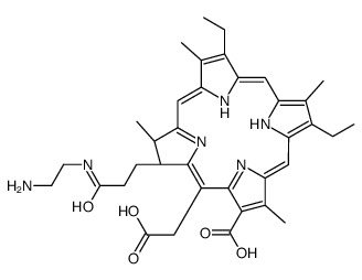 meso-chlorin e(6) monoethylene diamine结构式