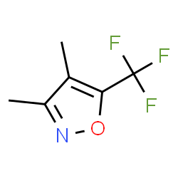 Isoxazole, 3,4-dimethyl-5-(trifluoromethyl)- (9CI)结构式