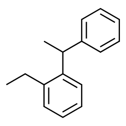 1-(2-Ethylphenyl)-1-phenylethane Structure