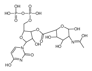 UDP-N-acetylglucosaminuronic acid structure