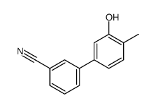 3-(3-hydroxy-4-methylphenyl)benzonitrile结构式