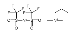 TriMethylpropylamMonium Bis(trifluoromethanesulfonyl)imide structure