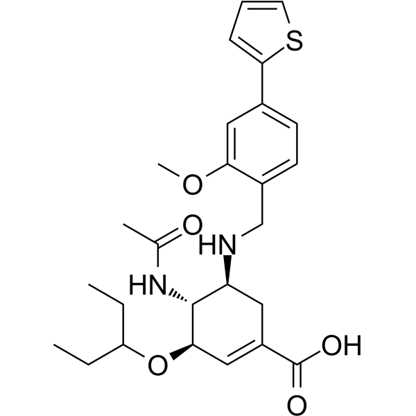 Neuraminidase-IN-10结构式