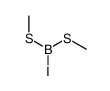 iodo-bis(methylsulfanyl)borane结构式