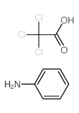 aniline; 2,2,2-trichloroacetic acid Structure