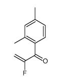 2-Propen-1-one, 1-(2,4-dimethylphenyl)-2-fluoro- (9CI) Structure