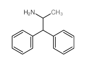 (S)-(-)-1,1-二苯基-2-丙胺结构式