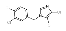 4,5-DICHLORO-1-(3,4-DICHLOROBENZYL)-1H-IMIDAZOLE Structure