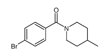 1-(4-bromobenzoyl)-4-methylpiperidine图片