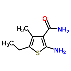 2-Amino-5-ethyl-4-methyl-3-thiophenecarboxamide picture