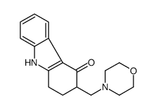 3-(morpholin-4-ylmethyl)-1,2,3,9-tetrahydrocarbazol-4-one Structure