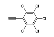 (pentachlorophenyl)acetylene结构式