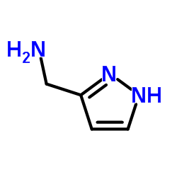 3-(氨基甲基)吡唑结构式