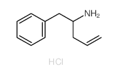 alpha.-Allylphenethylamine hydrochloride Structure