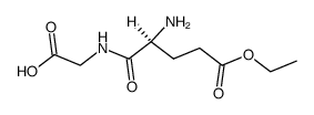 N-(O-ethyl-L-α-glutamyl)-glycine结构式