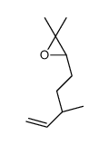 2,2-dimethyl-3-[(3S)-3-methylpent-4-enyl]oxirane Structure