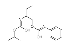 2-(propan-2-yloxycarbonylamino)butyl N-phenylcarbamate Structure