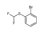 (2-bromophenyl)(difluoromethyl)sulfane结构式