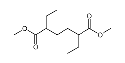 2,5-Diethylhexanedioic acid dimethyl ester Structure