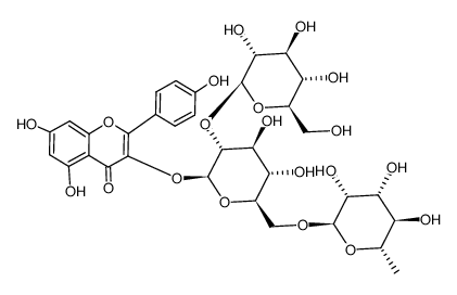 Kaempferol-3-O-(2''-O-beta-D-glucopyl)-beta-D-rutinoside picture