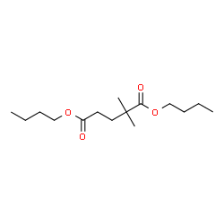 2,2-Dimethylpentanedioic acid dibutyl ester结构式