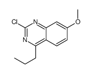 2-chloro-7-methoxy-4-propylquinazoline Structure