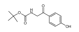 [2-(4-HYDROXY-PHENYL)-2-OXO-ETHYL]-CARBAMIC ACID TERT-BUTYL ESTER picture