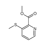 methyl 3-methylsulfanylpyridine-2-carboxylate Structure