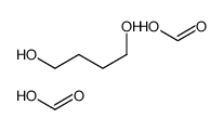 butane-1,4-diol,formic acid Structure