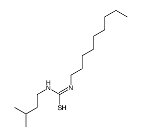 1-(3-methylbutyl)-3-nonylthiourea Structure